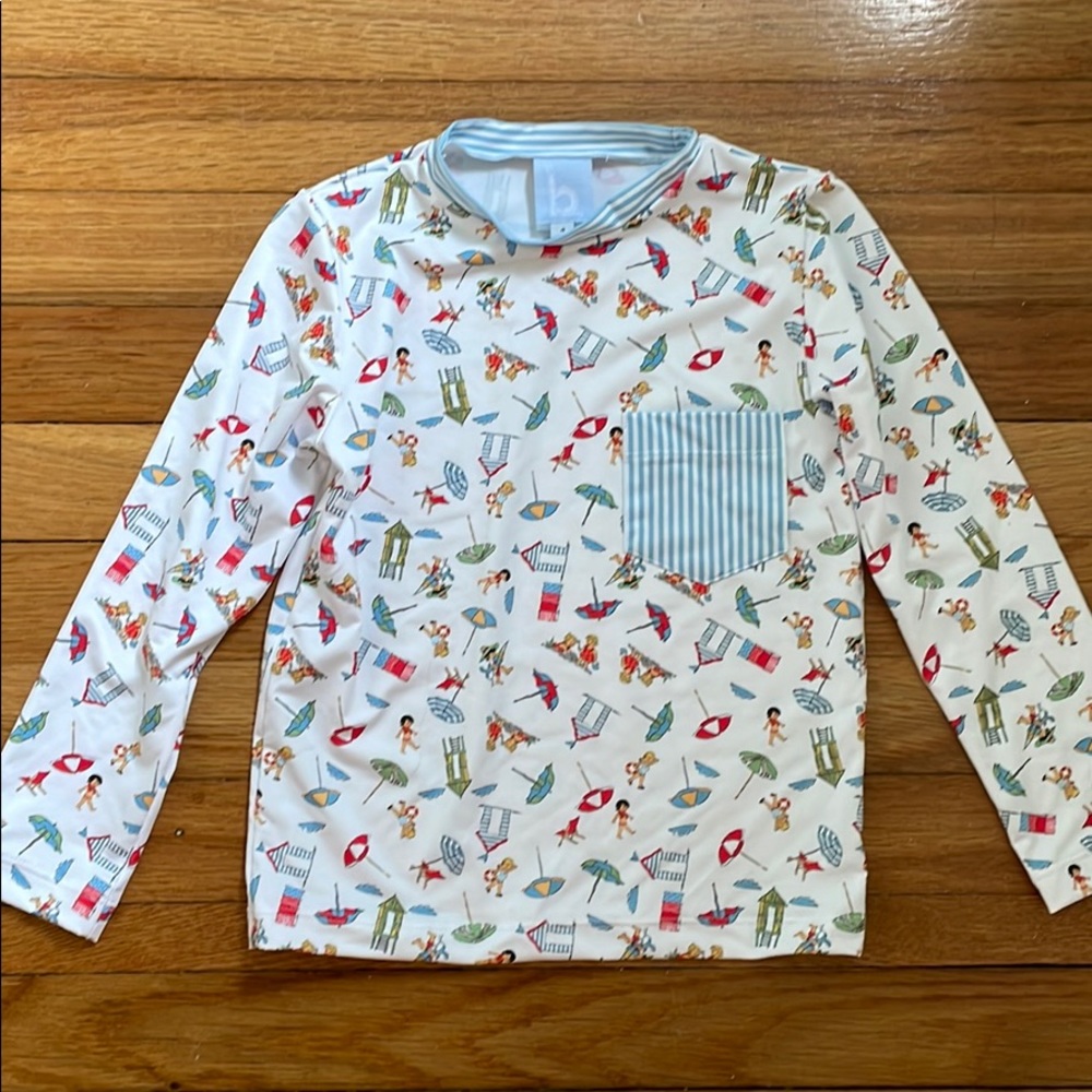 Girls swim shirt